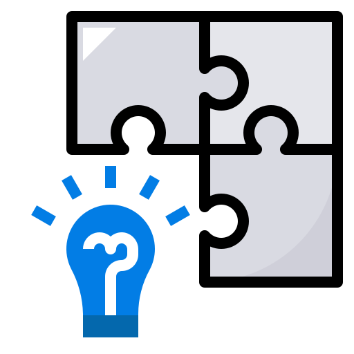 Creative, jigsaws, pieces, planning, puzzle, strategy icon