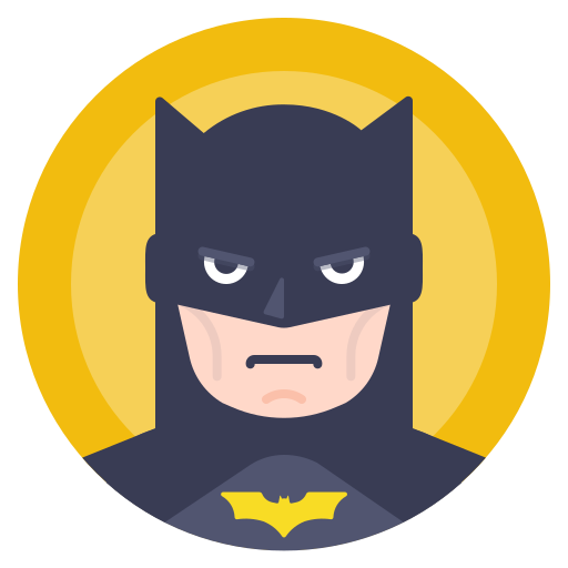 Avatar, batman, comics, hero icon