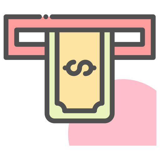 Atm, cash, machine icon
