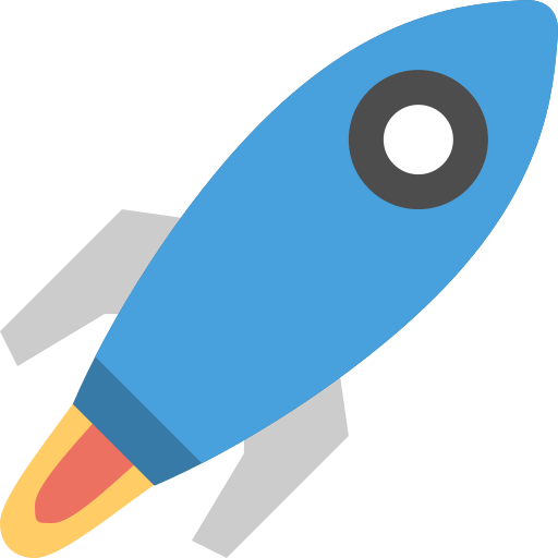Exploration, fuel, nasa, rocket, space, spaceship icon