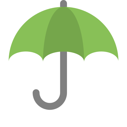 Forecast, protection, rain, umbrella, weather icon