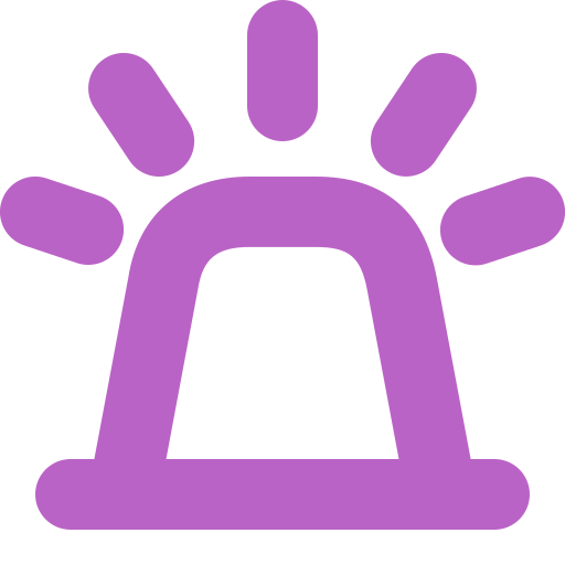 Alarm, alert, signal, telltale icon