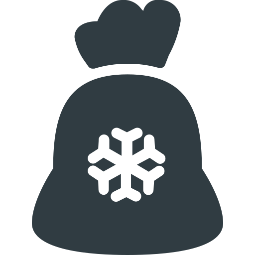 Bag, christmas, gift, present, santa icon