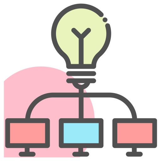 Businessman, creative, idea, lamp icon