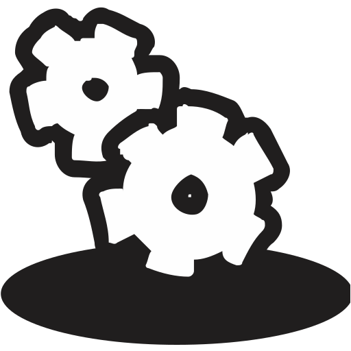 Settings, options, gears icon