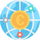 money,business and finance,investment,worldwide,euro,earth grid