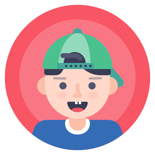 Avatar, boy, kid, person icon