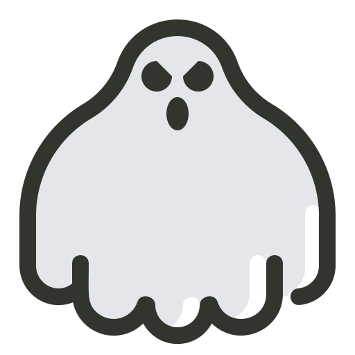 Ghost, halloween, horror, scary icon