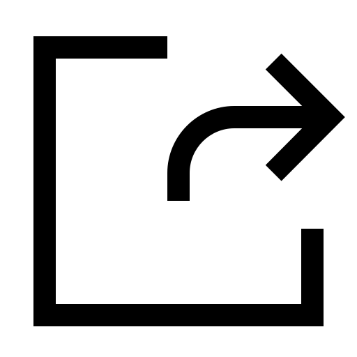 All, arrow, forward, next, outside, send, share icon