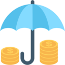 money,business and finance,investment,coin,umbrella