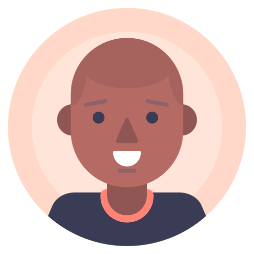 Afro, avatar, male, man icon