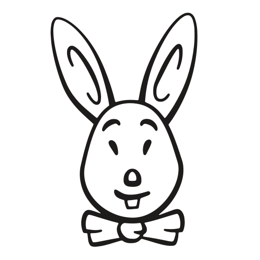 Animal, carrot, celebration, easter, happy, head, rabbit icon