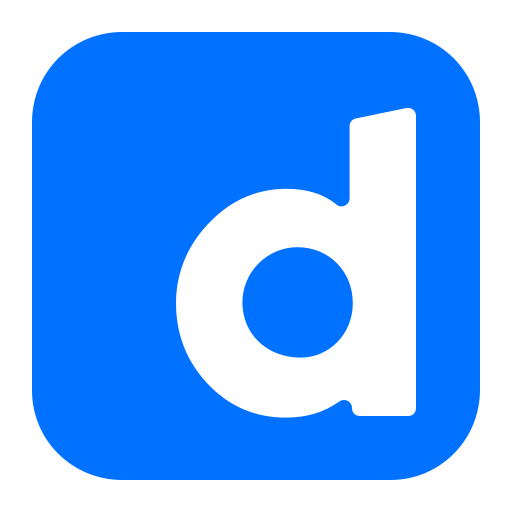 D, media, network, social icon