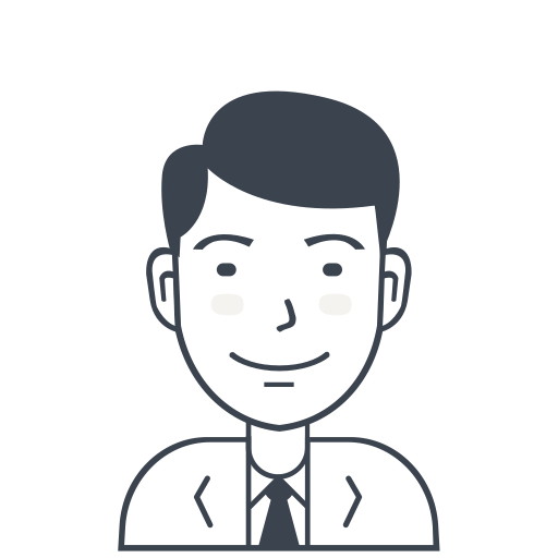 Avatar, male, man, user, person, suit icon