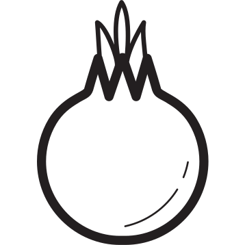 Onion, vegetable, vegetables, veggie, veggies icon