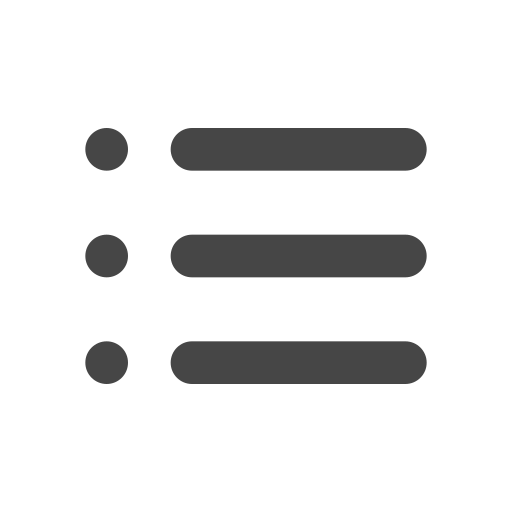 List, menu, options, playlist, checklist, settings icon