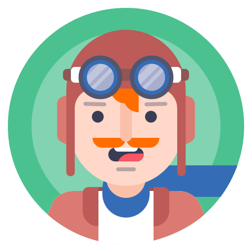 Avatar, person, pilot, traveller icon