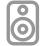 Outline Music icon 64x64