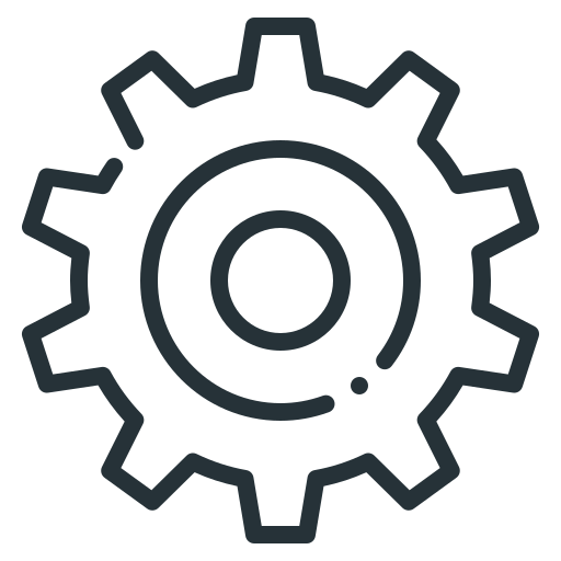 Cogwheel, gear, setting icon