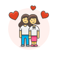 Couple,Head,Lesbian,Love,To
