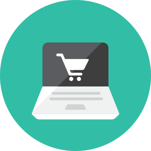 Online, shopping icon