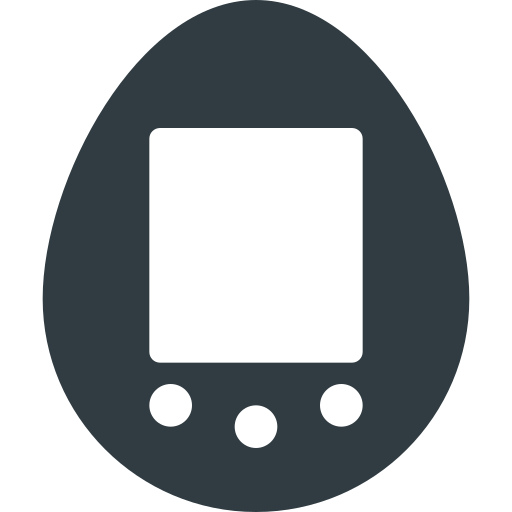 Retro, tamagotchi, toy icon