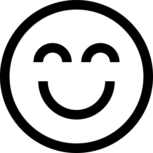 Smile, app, and, object, happy, essential, ux icon