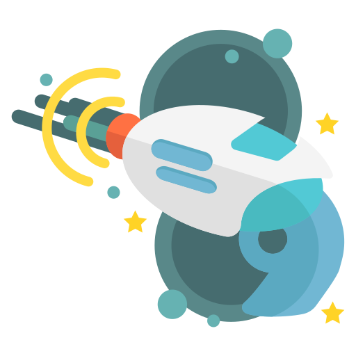 Alien, gun, laser, pistol, ray, space, weapon icon
