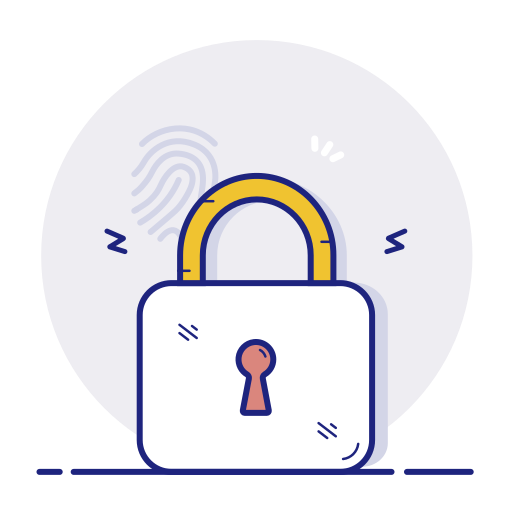 Lock, padlock, protection, safety, security icon