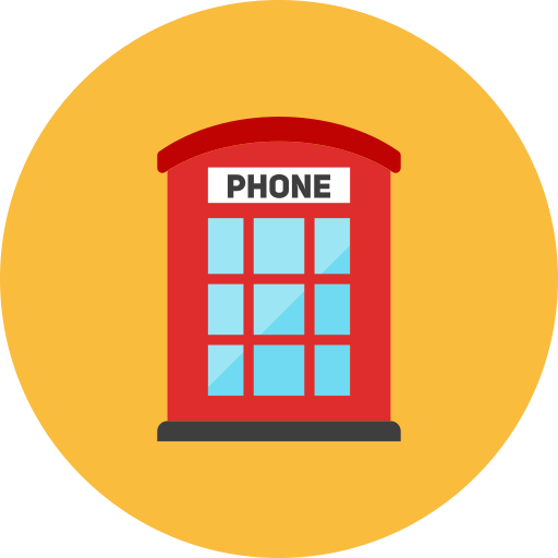Booth, phone icon