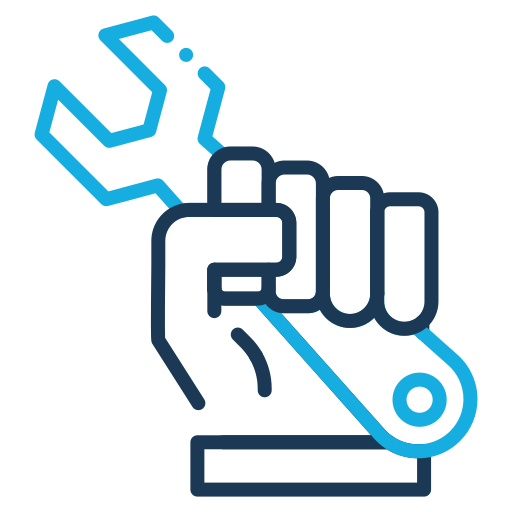 Building, construction, industry, wrench icon