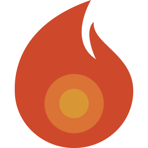 Fire, candle, flame, hot, light icon