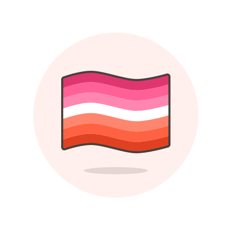 Flag, lesbian icon