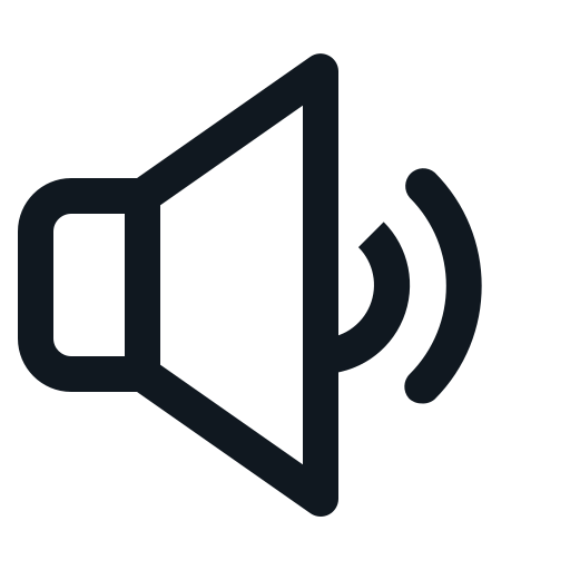 Low, sound, speaker, voice, volume icon