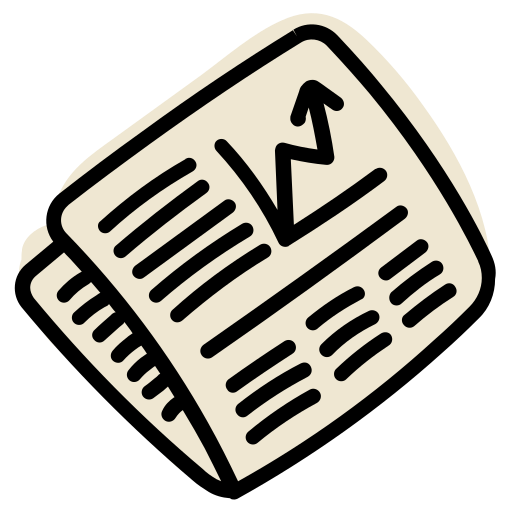 Market, news, newspaper, stock icon