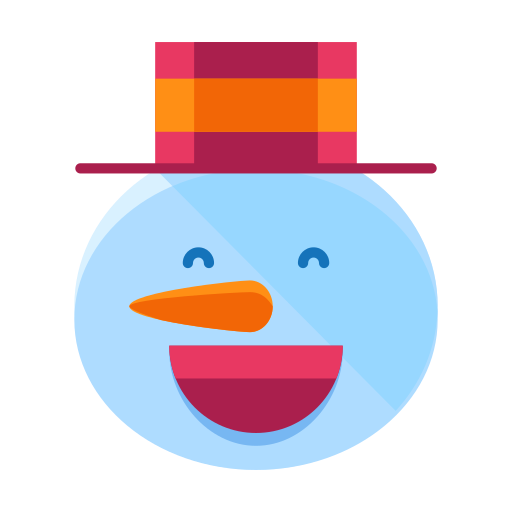 Emoji, emoticon, man, smile, smiley, snow, snowman icon