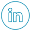Neon Line Social Circles Colors icon 64x64