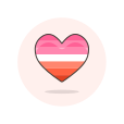 Flag,Heart,Lesbian