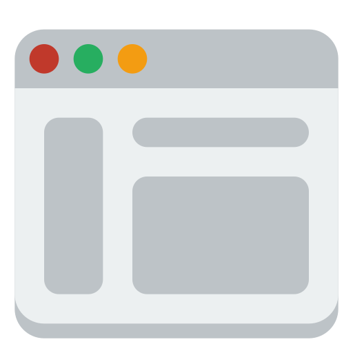 Window, layout icon