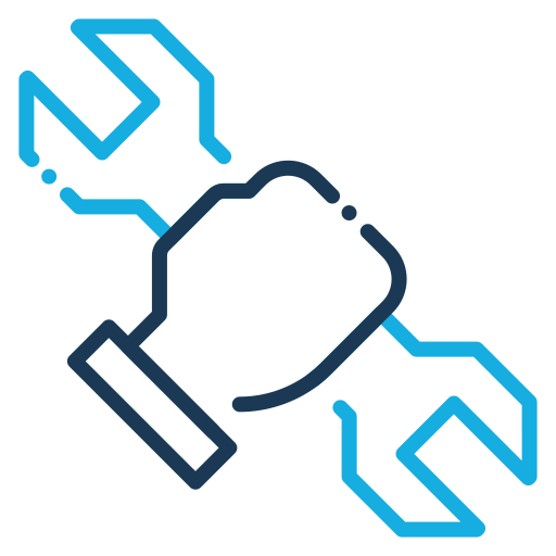 Building, construction, industry, wrench icon