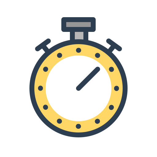 Activity, productivity, stopwatch, timer icon