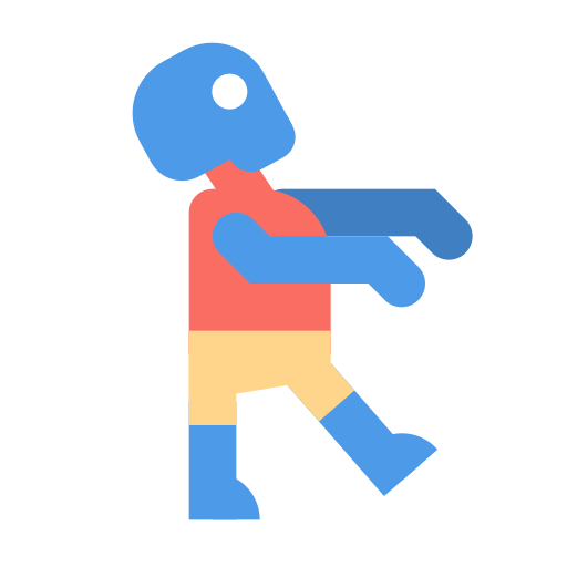 Dead, halloween, walking, zombie icon