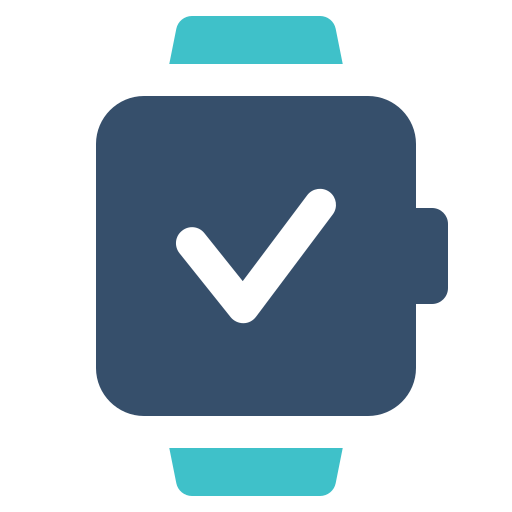 Check, confirm, smart, watch icon