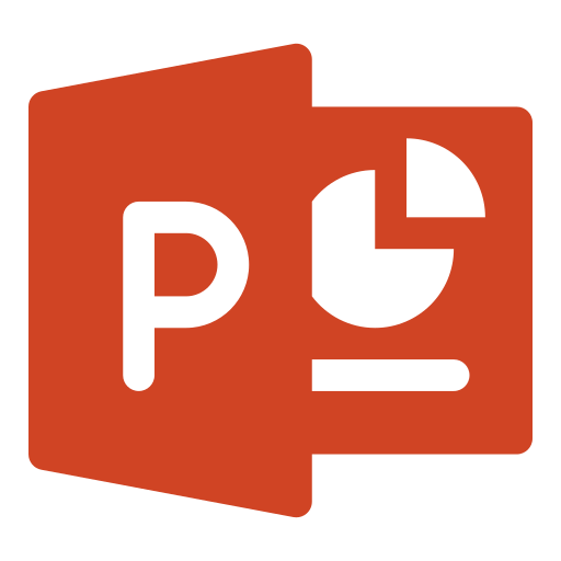Logo, powerpoint icon