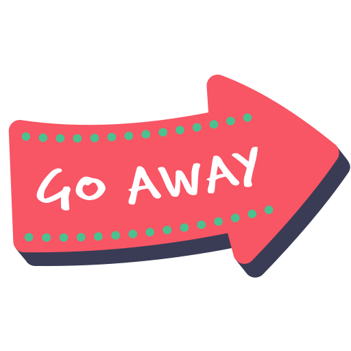Arrow, away, direction, go, layer, photo, word icon