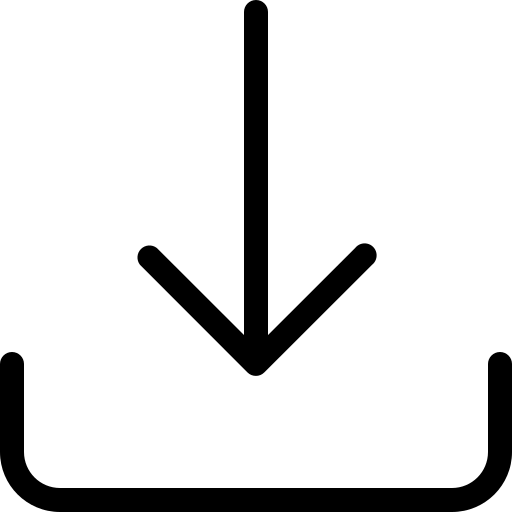 Arrow, backup, down, download, save, storage, transfer icon