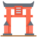 Building,Gate,Landmark,Torii