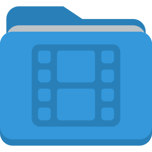 Folder, video icon
