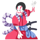 Culture,Japan,Japanese,Kabuki,Makeup,Old,Traditional