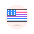 Bisexual,Flag,Usa